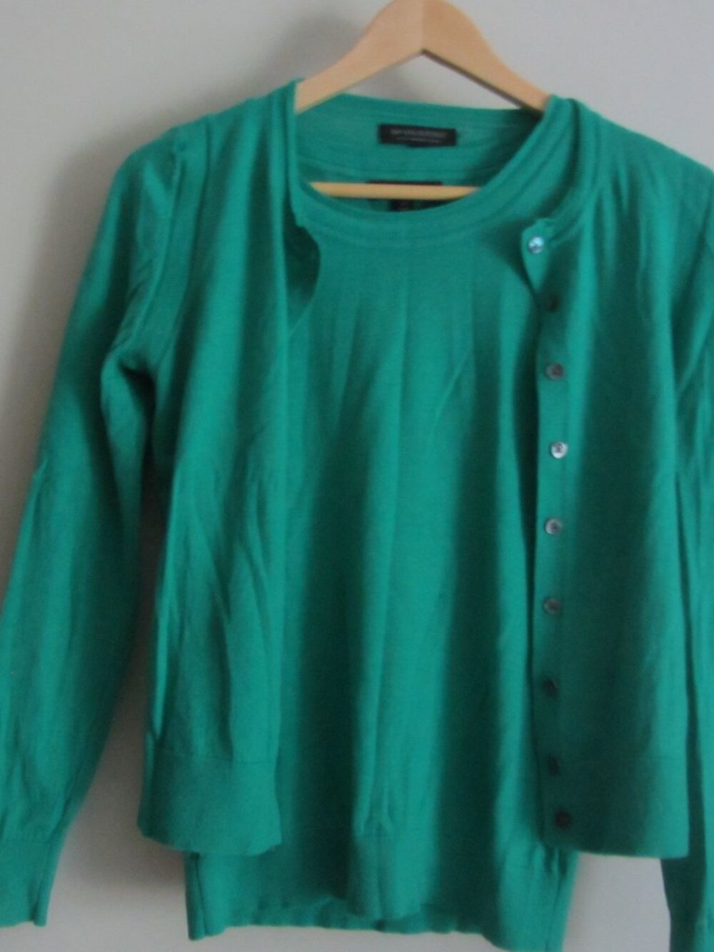 Banana Republic 100% merino wool twin set XS